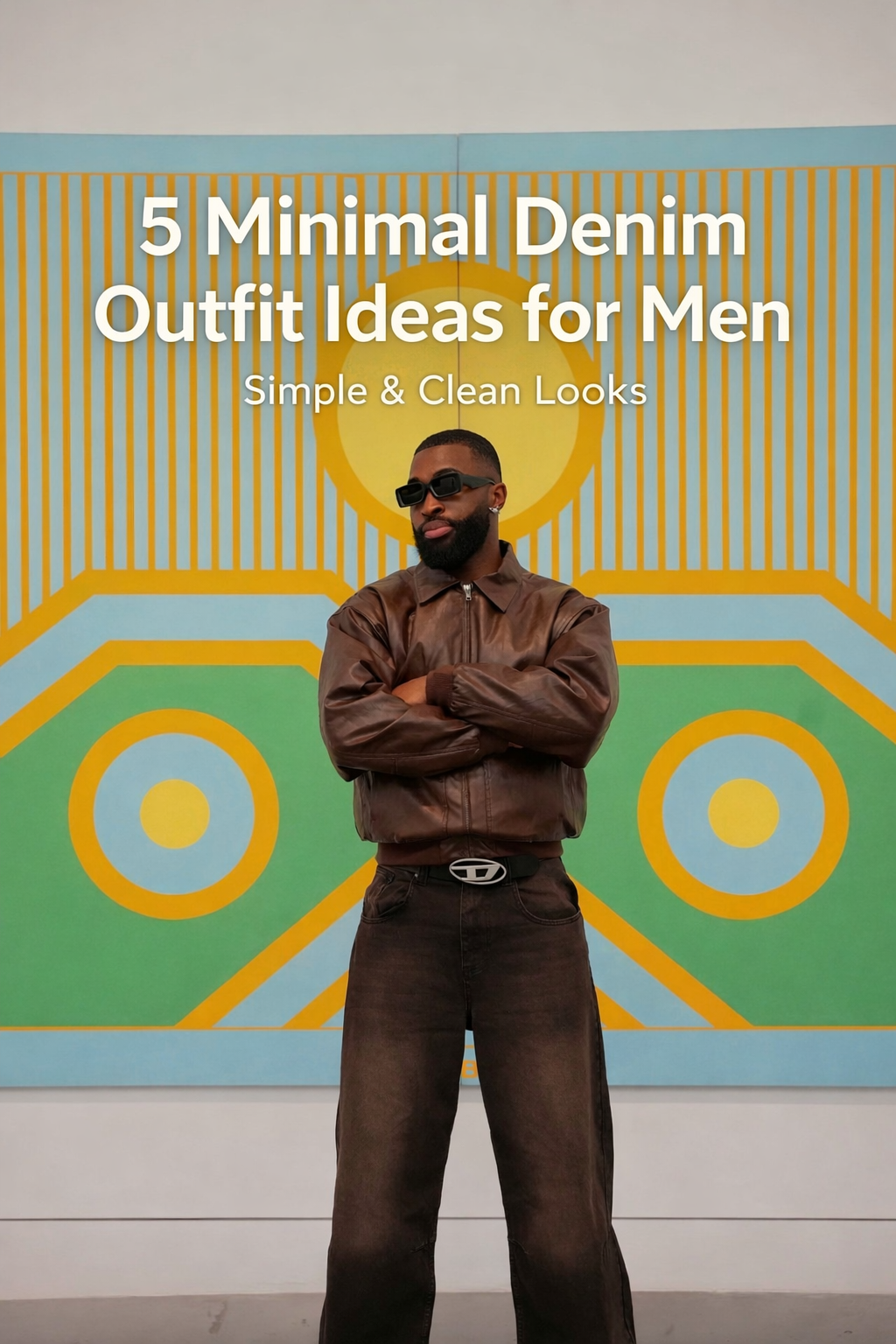 5 Minimal Denim Outfit Ideas for Men (Simple & Clean Looks)